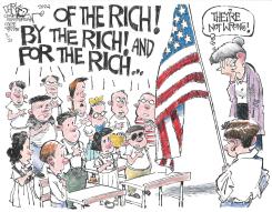 ALLEGIANCE TO PLUTOCRACY by John Darkow