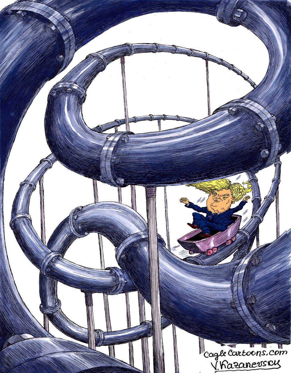 Trump rollercoaster