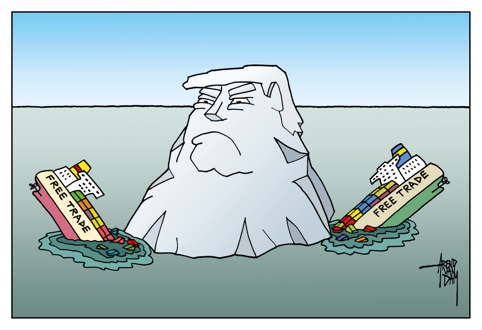 iceberg Trump