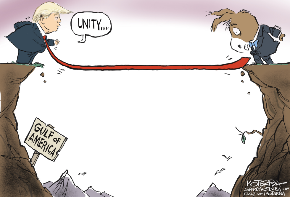 #2 UNITY AND THE GULF by Jeff Koterba