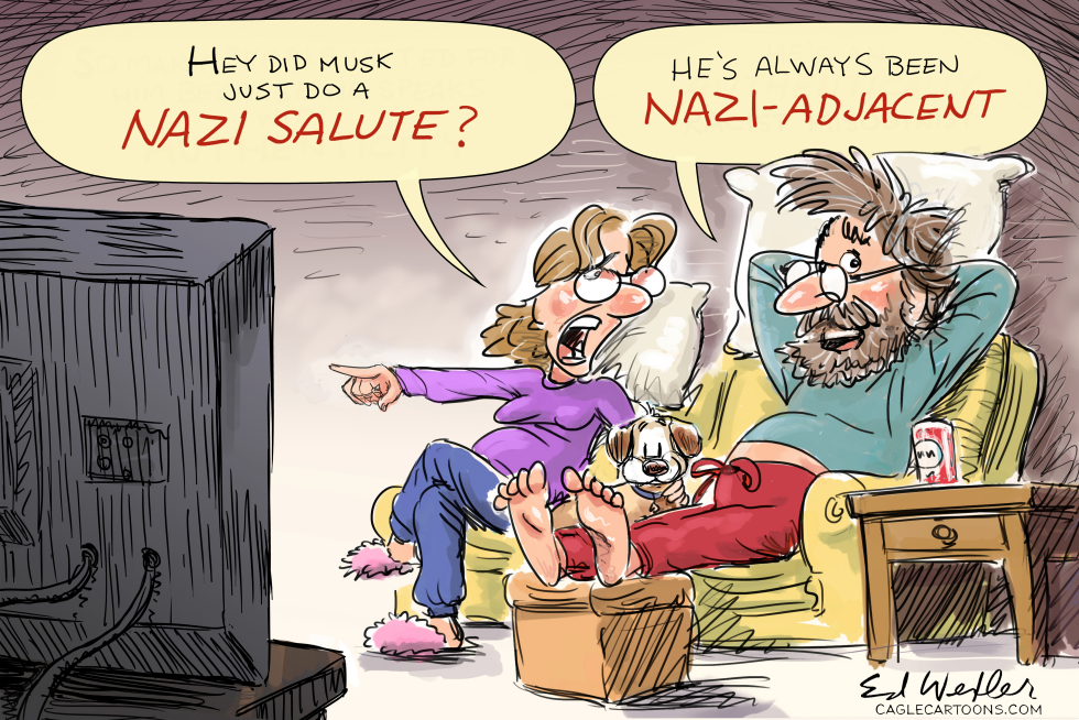Musk Nazi Adjacent