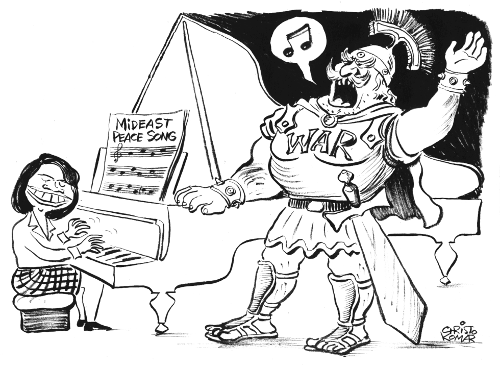 MidEast Peace Song - B&W