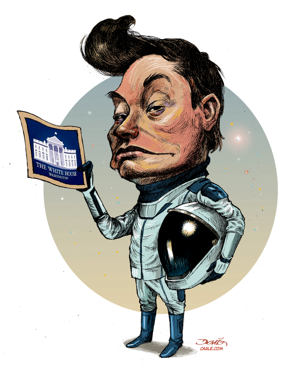 Elon Musk starring role in trump´s  government