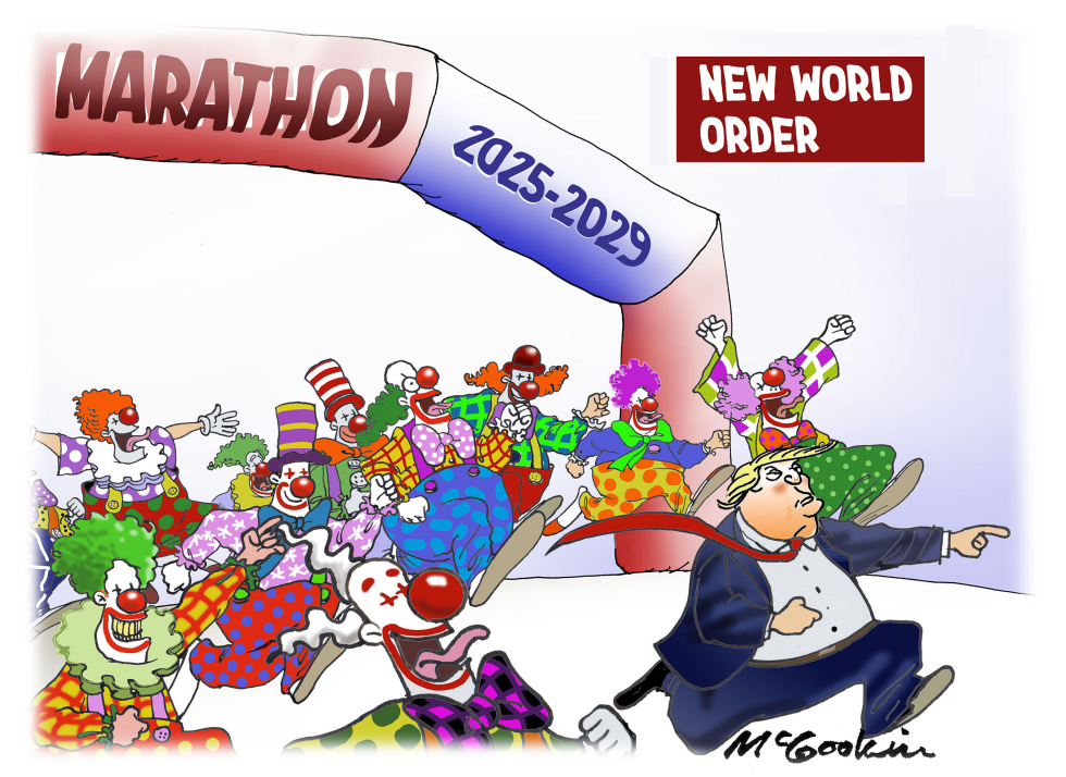 NEW WORLD ORDER CLOWN RACE