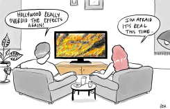 HOLLYWOOD FIRE EFFECTS by Zehra Ömeroglu