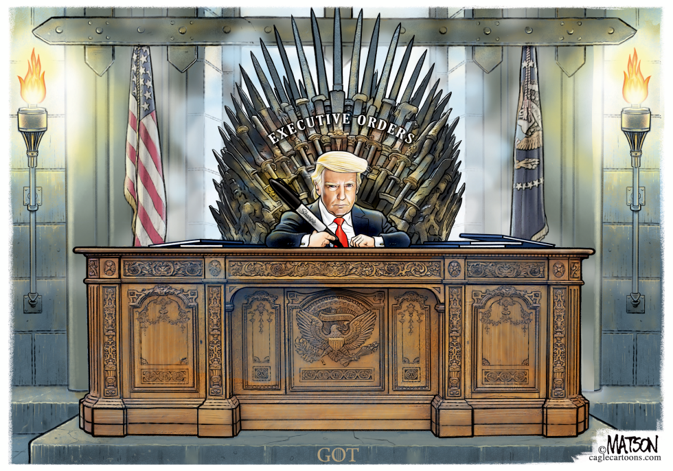 Trump Oval Office Iron Throne