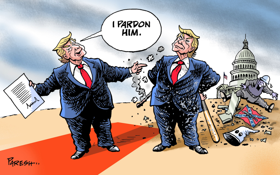 Trump pardons Himself