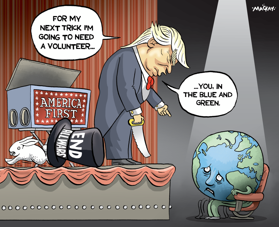 Trump magic fails to end all wars on day one