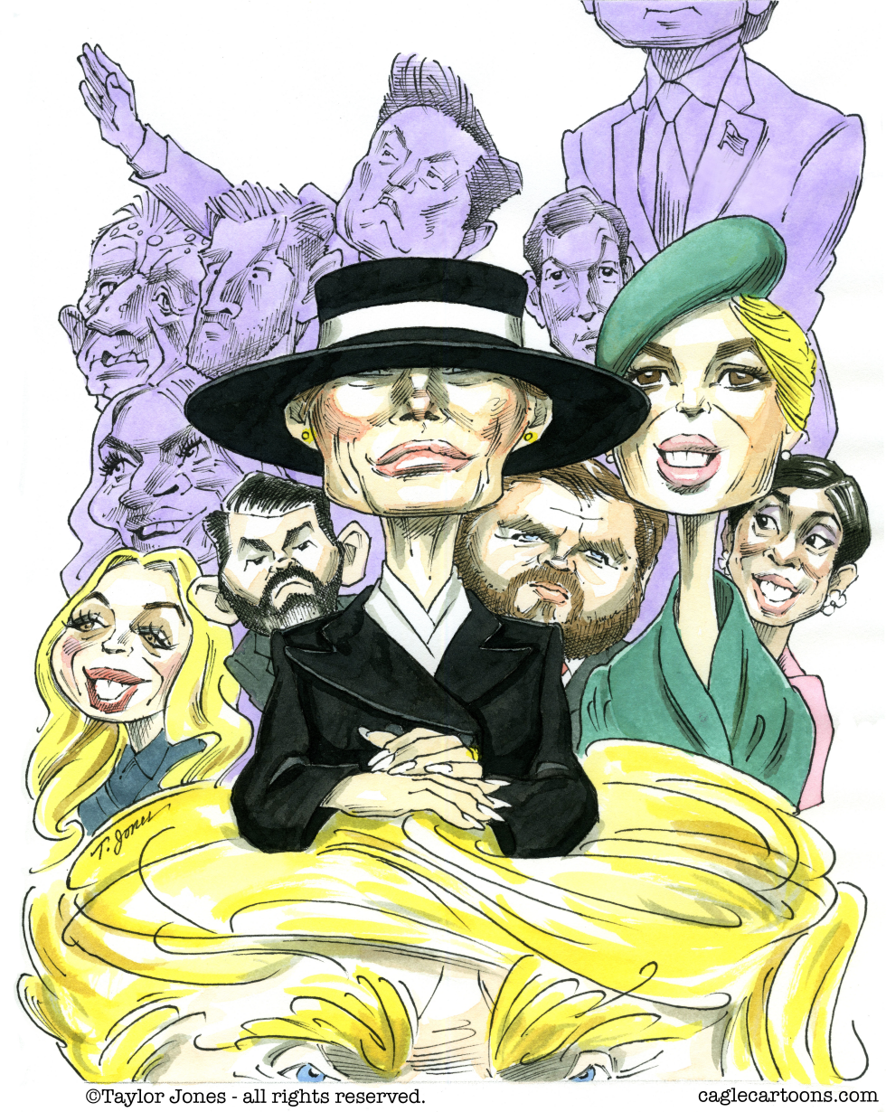 Melania Trump and company