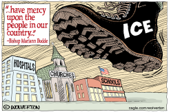 ICE BOOT OVER SCHOOLS CHURCHES & HOSPITALS by Monte Wolverton