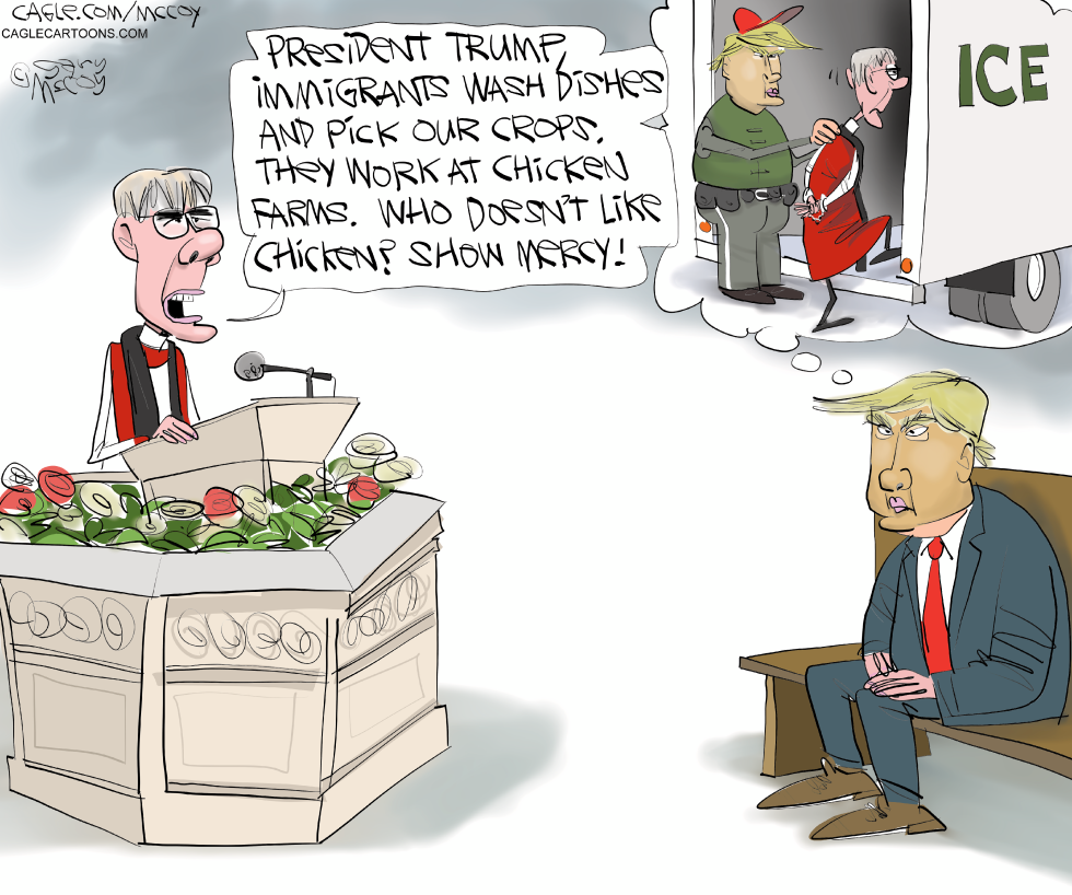Bishop Scolds Trump
