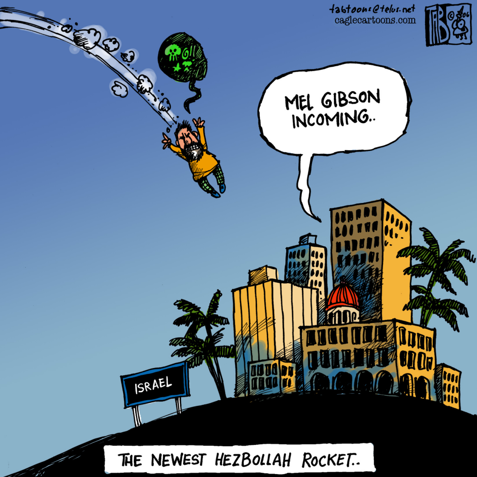 Mel Gibson incoming