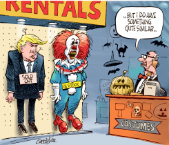 TRUMP HALLOWEEN COSTUME by Patrick Corrigan