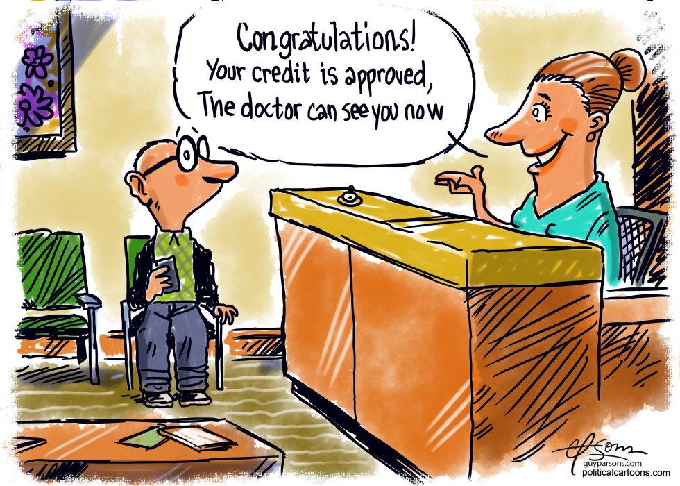 #2 EXPENSIVE HEALTHCARE by Guy Parsons