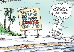 SOUTHERN SNOWFALL by Joe Heller