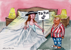 MELANIA IS ON STRIKE by Alla and Chavdar