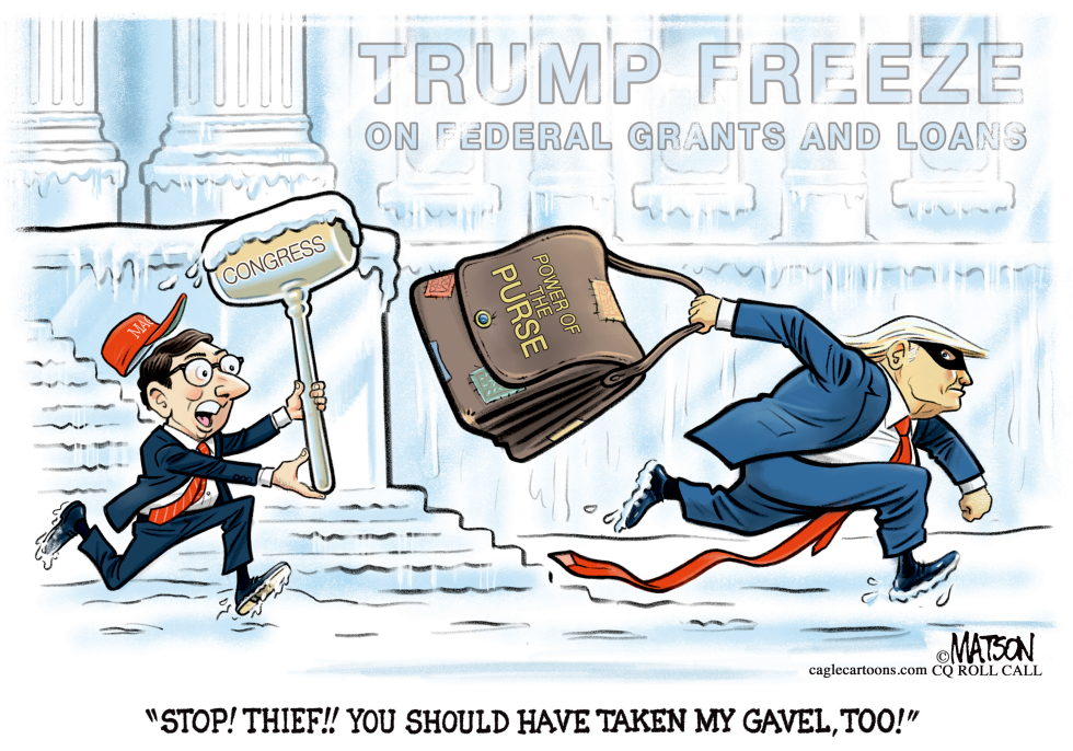 Trump Steals Power Of The Purse