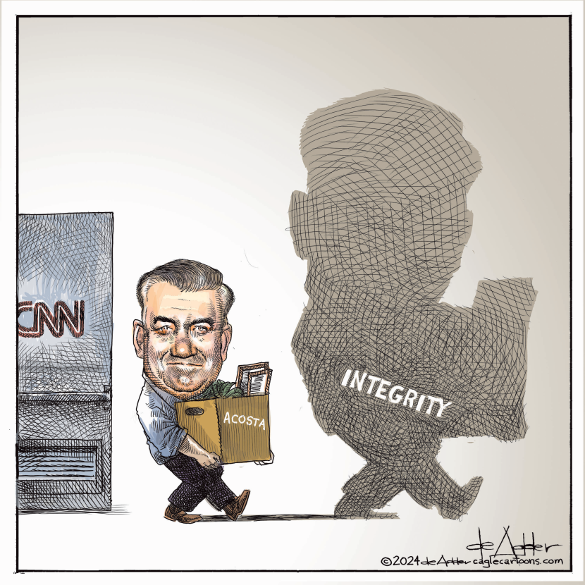 Jim Acosta leaves CNN with his integrity