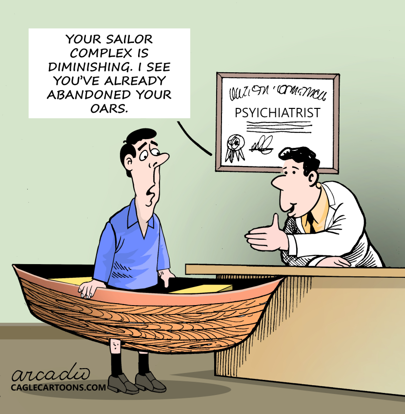 The patient and the psychiatrist.