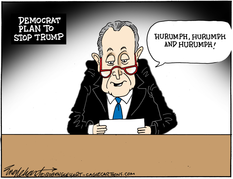 #2 DEMOCRAT PLAN TO STOP TRUMP by Bob Englehart