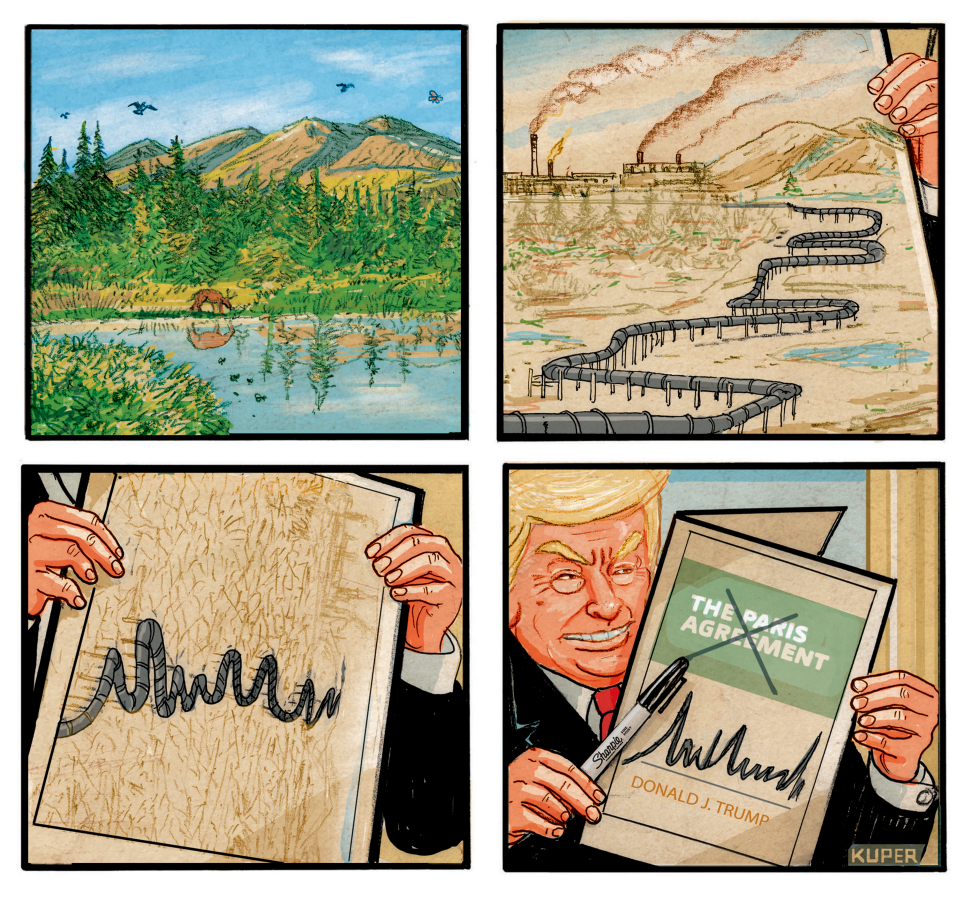 Trump Pulls Out Of Paris Agreement