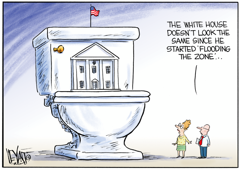 Trump Floods the Zone