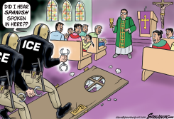 ICE AGENTS NOW FEEL FREE TO RAID CHURCHES by Steve Greenberg