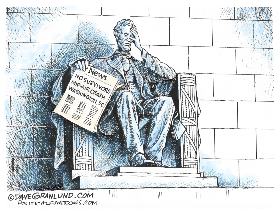#3 DC MID-AIR CRASH by Dave Granlund