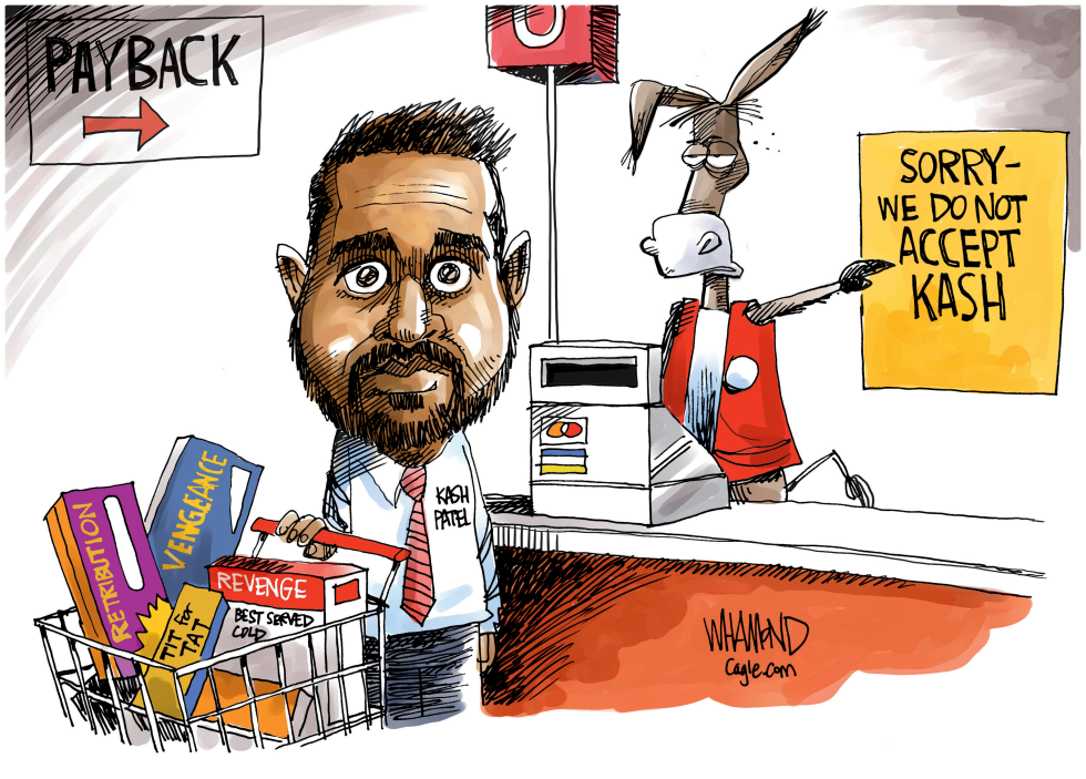  KASH PATEL CONFIRMATION HEARINGS by Dave Whamond