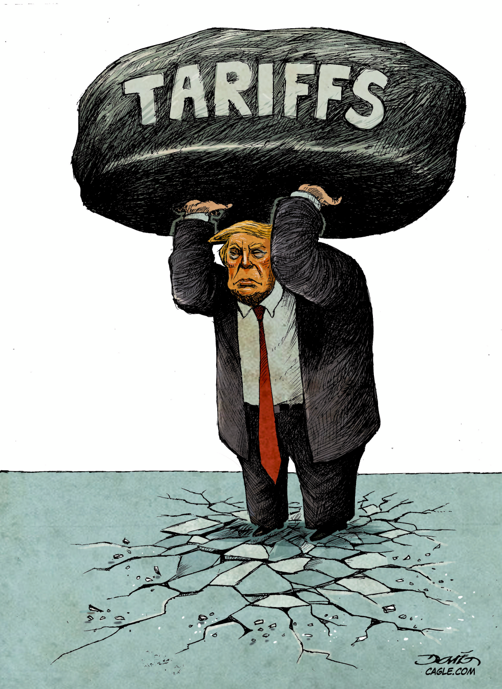 Trump threatens 25% tariffs on Mexico and Canada
