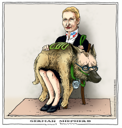 GERMAN CDU SHEPHERD SUPPORTS AFD by Joep Bertrams