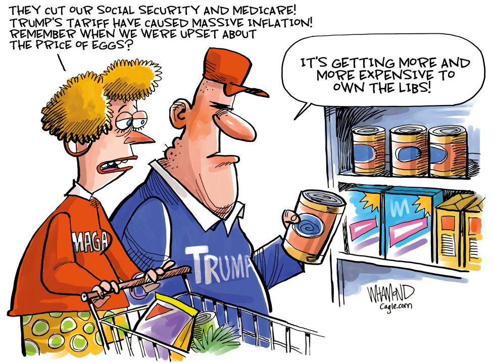 #3 TRUMP'S TERRIBLE TARIFFS by Dave Whamond