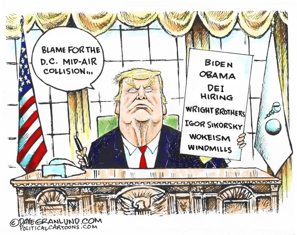 Trump and DC crash blame