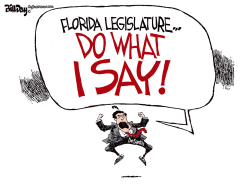 FLORIDA RANTING DESANTIS by Bill Day