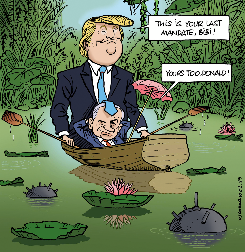 Bibi visits to Trump
