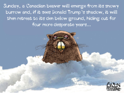 CANADIAN BEAVER by Terry Mosher