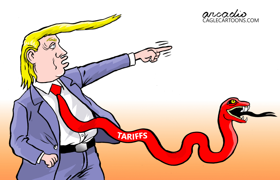 Trump unleashes the tariff war.