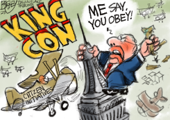 REGIONAL: KING CON by Pat Bagley