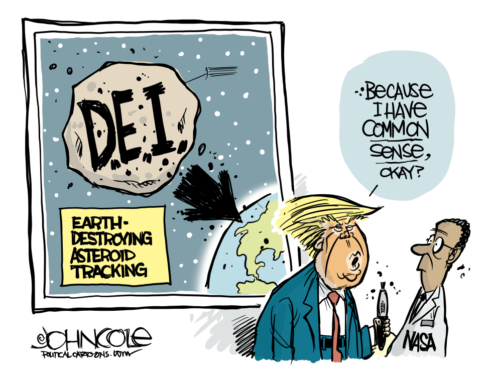 Trump links asteroid threat to DEI programs in latest NASA critique