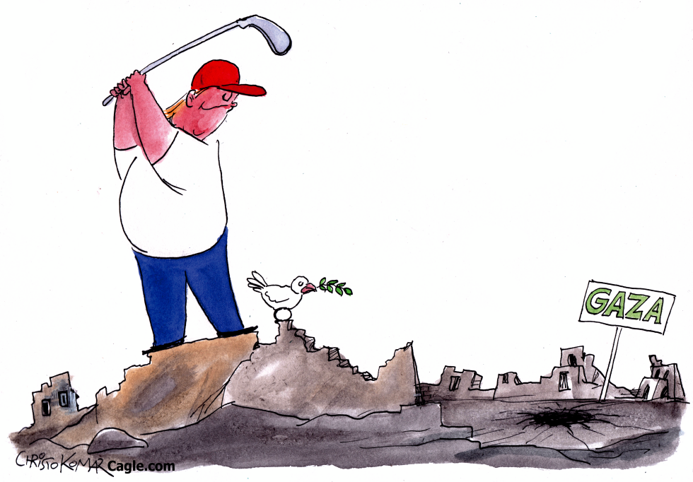 Trump at Gaza Golf&Beach Resort