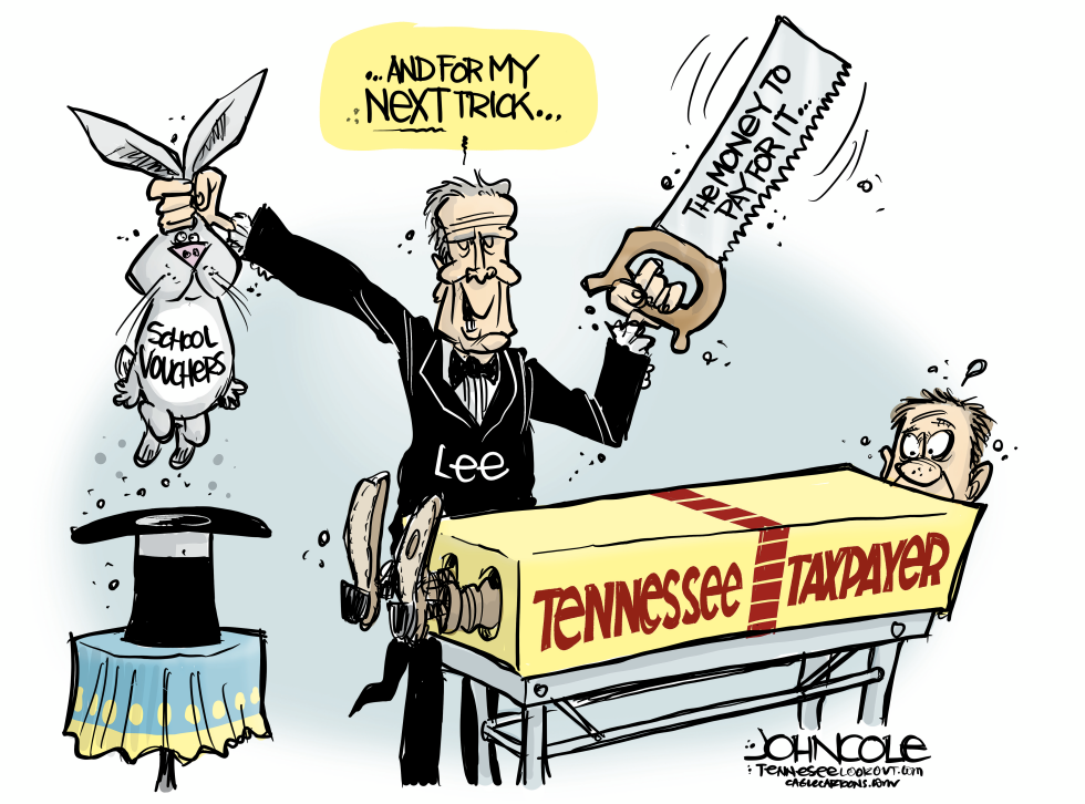 TENNESSEE Bill Lee’s school vouchers magic act