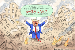 WELCOME TO GAZA LAGO by Ed Wexler
