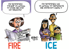 FIRE AND ICE by Dave Whamond