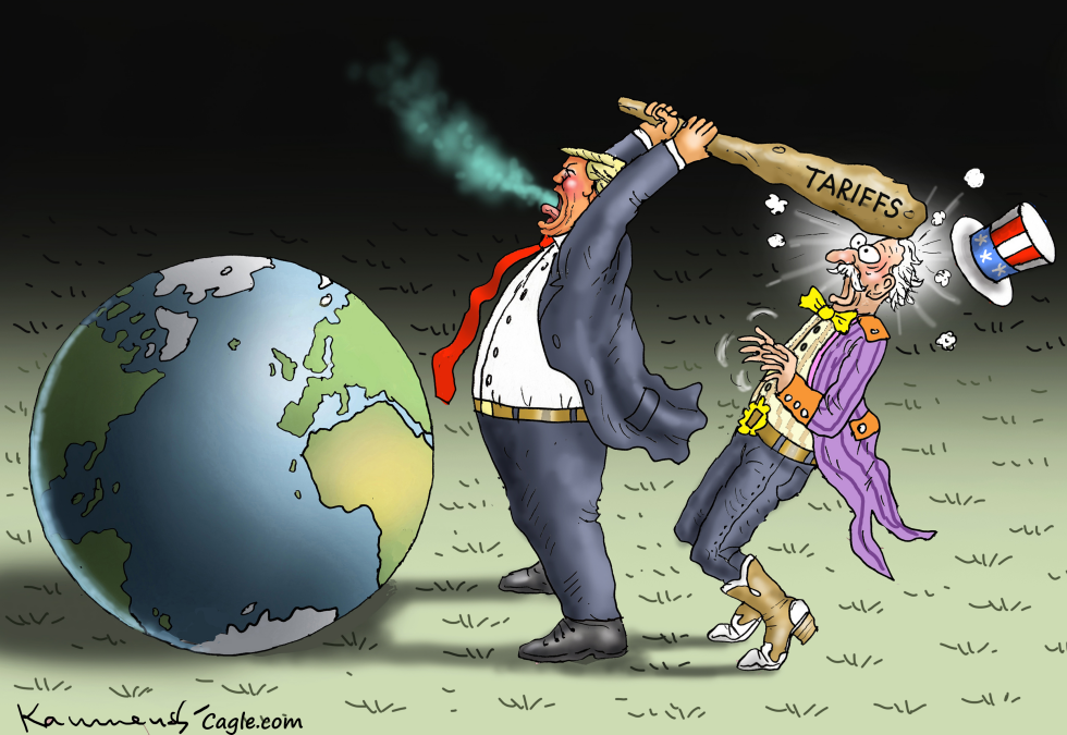 Anger at Tariff Trump