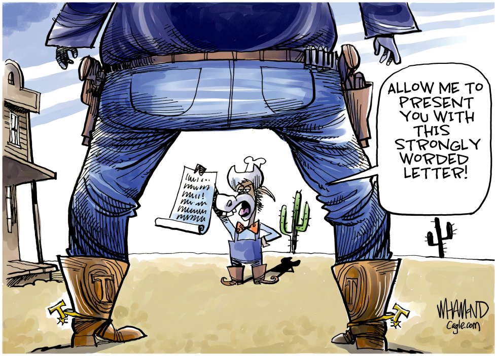 #2 SHOWDOWN FOR DEMOCRACY by Dave Whamond