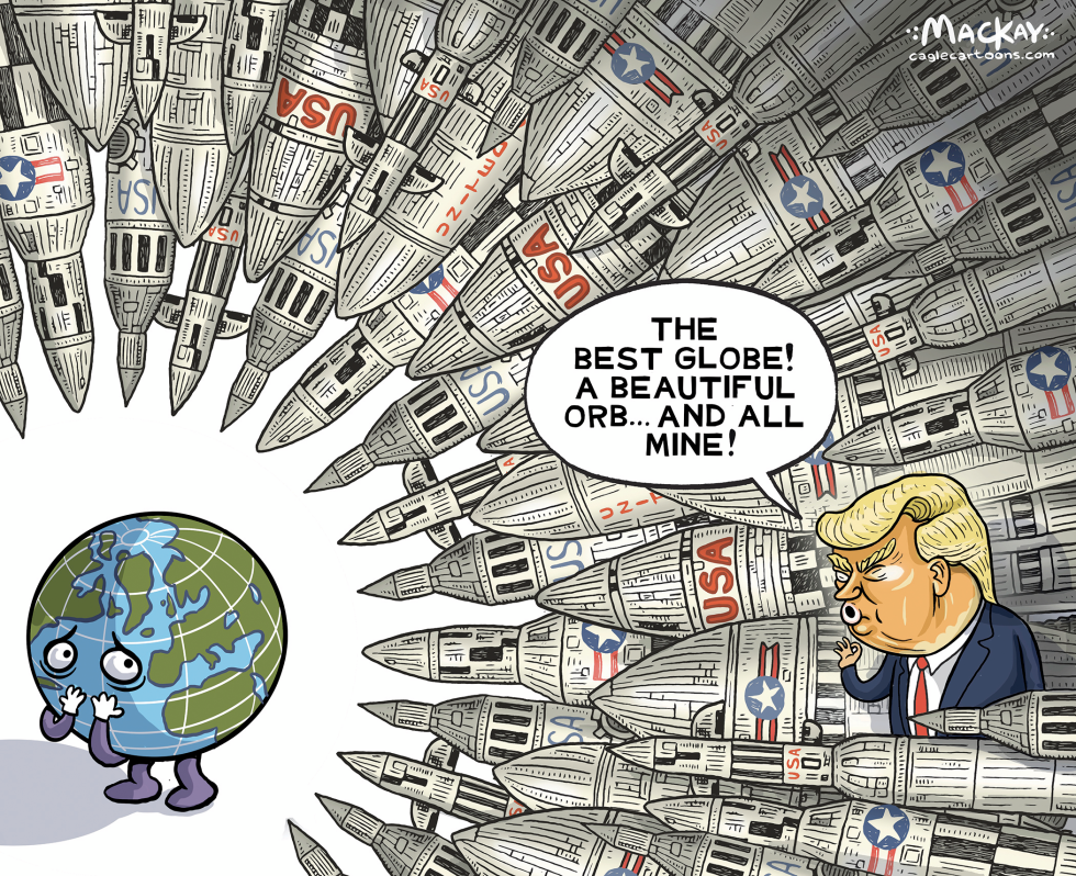 Trump's expansionism threatens the world