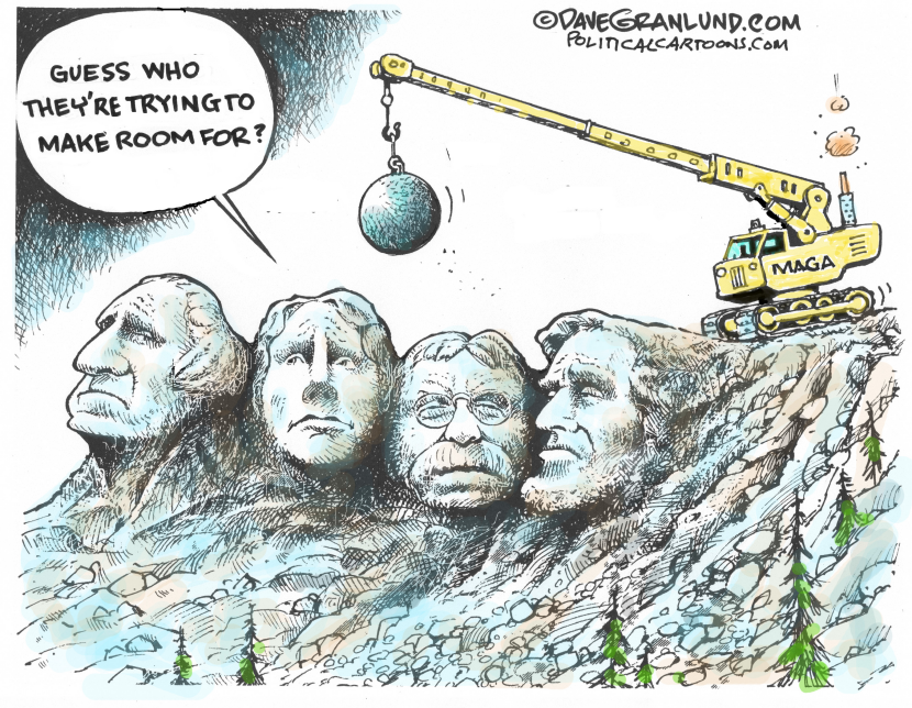 MAGA Mt Rushmore