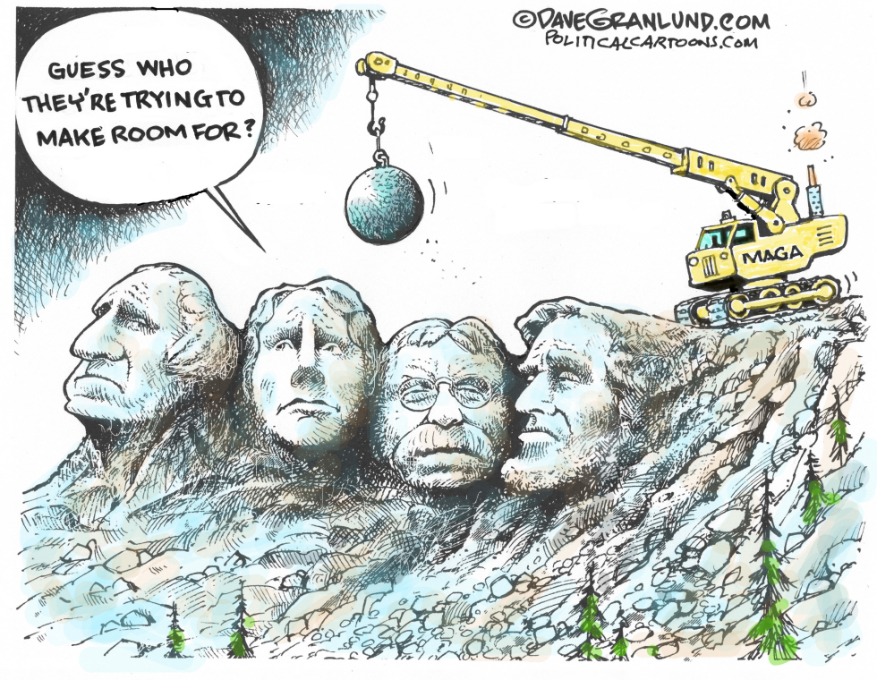 MAGA Mt Rushmore