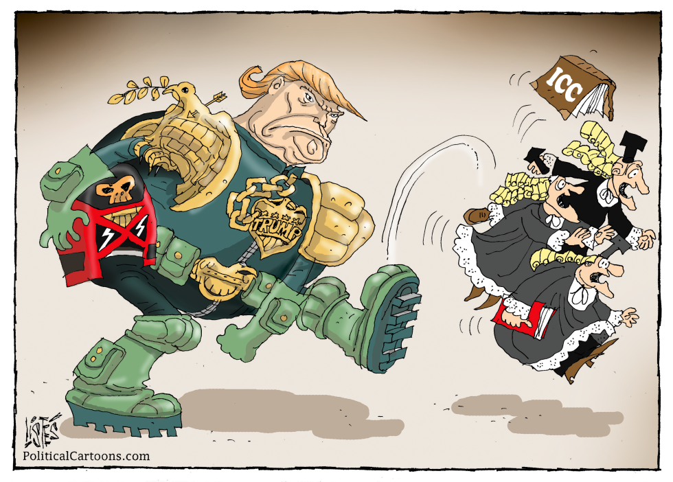 JUDGE TRUMP AGAINST ICC