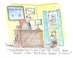 BEATEN DOWN STOCKS by Harley Schwadron